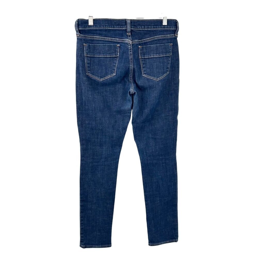 OLD NAVY SWEETHEART SKINNY DENIM BLUE JEANS MID RISE - SIZE 6